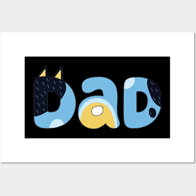 i love dad  2 Wall Art by Iluminater